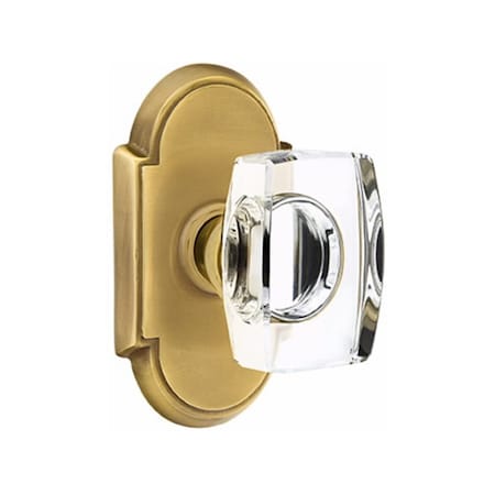 Emtek French Antique Brass Privacy 8208WSUS7 8208WSUS7